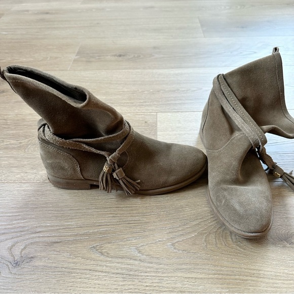 TOMMY HILFIGER leather booties - Picture 3 of 5